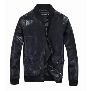 Veste Dolce & Gabbana en Cuir Pas Cher Pour Homme